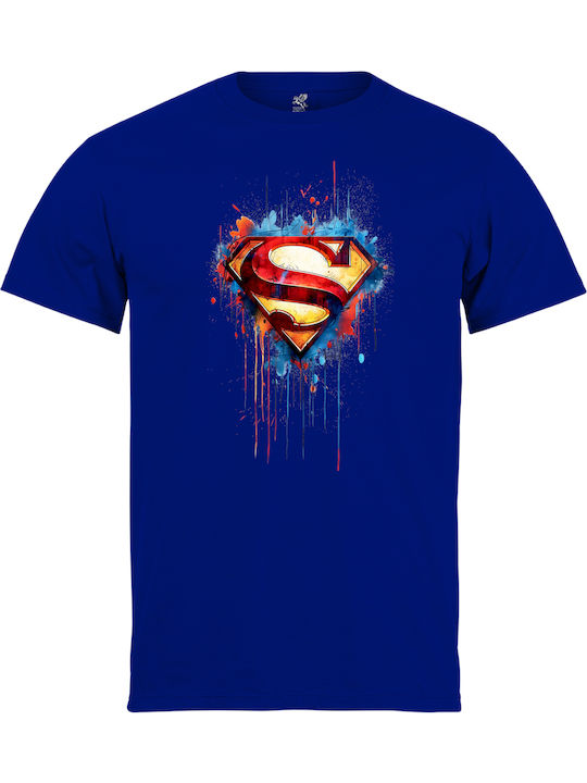 Rashguard De Firmă Pegasus Albastru Închis Logo Superman
