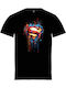 Rashguard De Firmă Pegasus Negru Logo Superman