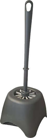 Cyclops Plastic Toilet Brush Gray