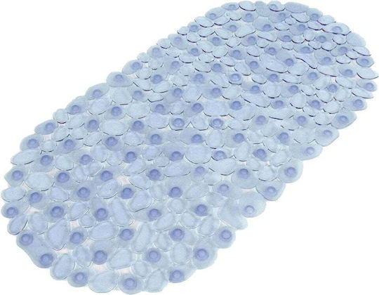 Rutschfest Badematte Rechteckig Blue 34.5x67.5cm