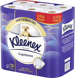 Kleenex Χαρτί Υγείας 18 Ρολά 2 Φύλλων