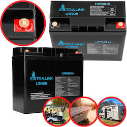 Extralink Lifepo4 24ah Battery 12.8v Bms Extralink Lifepo4 24ah Battery 12.8v Bms