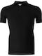 Polo Bluse Black