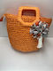 CL Kinder Rucksack Umhängetasche Orange