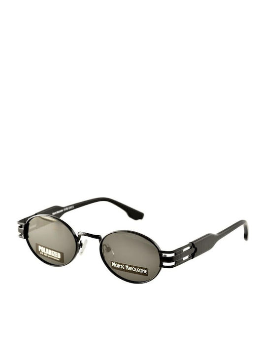 Monte Napoleone Unisex Sunglasses with Black Frame with Polarized Lens MN14206-C1