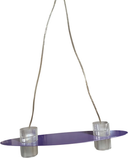 Gallis Cambit Pendant Light Purple