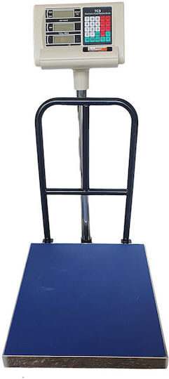 Lappas Electronic Platform Scale with Weighing Capacity of 300kg and Division 50gr