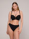 Bikini Brazil High Waist Black
