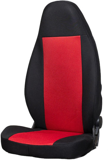 Huse Semicomplete Pentru Scaune Auto Tetieră Unică Dynamic Hyper Perforate 2 Bucăți Roșii