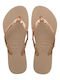 Hav Slim Frauen Flip Flops in Rosa Farbe