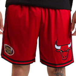 NBA Αθλητική Ανδρική Βερμούδα Scarlet NBA Αθλητική Ανδρική Βερμούδα Scarlet