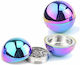 Grinder Τρίφτης Μεταλλικός Ball Rainbow 53mm 2 Parts