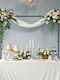 Vevor 2pcs Over Table Rod Stand Arch Frame 28-98 In L Adjustable Clamp Décor