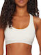 Women's Sports Bra without Padding Beige