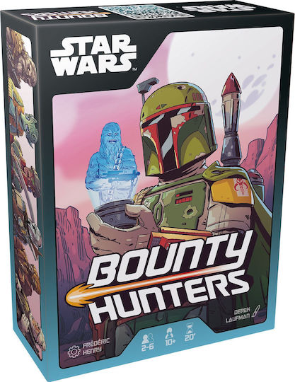 Joc de Societate Star Wars: Bounty Hunters pentru 2-6 Jucători 10+ Ani (EN) Zygomatic