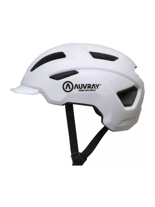 Auvray Κράνος Ποδηλάτου Λευκό Auvray Κράνος Ποδηλάτου Λευκό