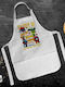Koupakoupa Daddy You Are My Hero Kids Apron White 22x40cm