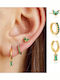 Amalfi Accessories Set Ohrringe aus Stahl Vergoldet