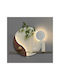Marhome Wooden Painting with LED Lighting 80x80cm