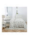 Liolios Home Sheet Sets Queen 245x270cm. Gray 4pcs