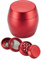 Champ Grinder Τρίφτης Original Κόκκινο 40mm 4 Parts
