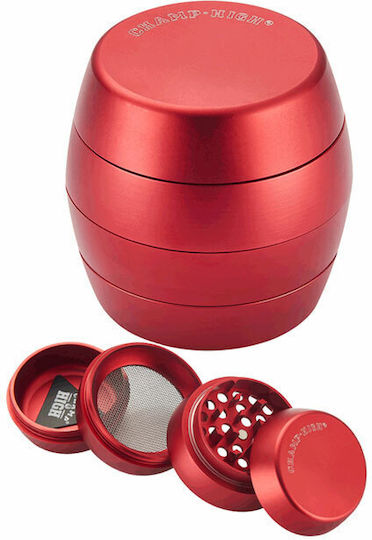 Champ Grinder Τρίφτης Original Κόκκινο 40mm 4 Parts