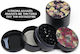 Mühle Für Tabak Mado Skull Wechselbar 50mm 4 Teile 661-2189 A