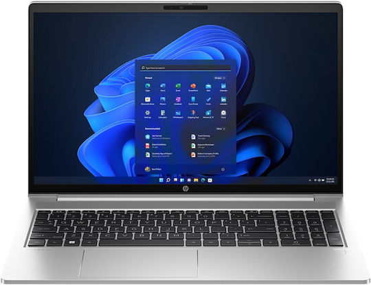 HP ProBook 450 G10 15.6" IPS FHD (i5-1334U/16GB/512GB SSD/W11 Pro) Pike Silver (International English Keyboard)