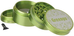Greengo Мелачка Трифач Зелен 50mm Алуминий 4 Части