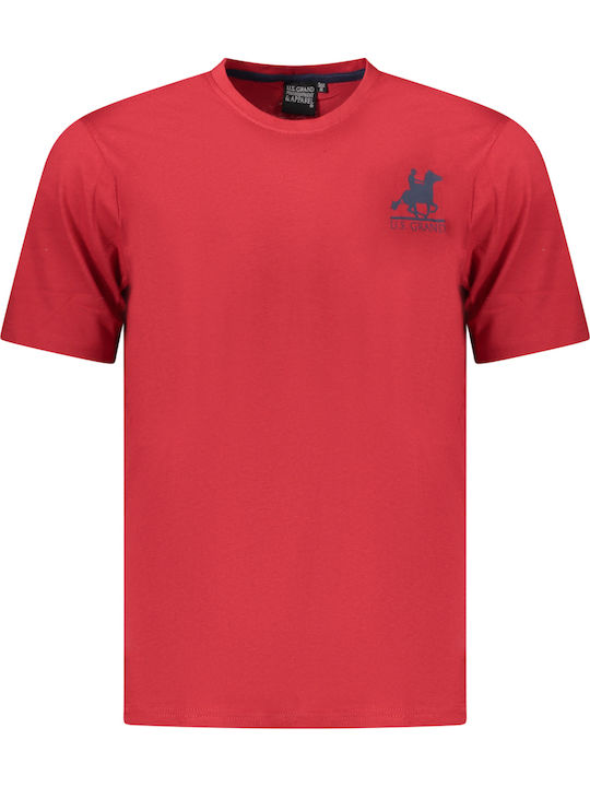 U.S Grand Polo equipment & apparel T-shirt Κόκκινο