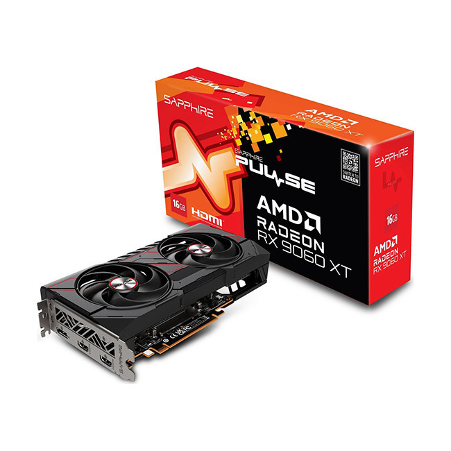Sapphire Radeon RX 9060 XT 16GB GDDR6 Pulse Κάρτα Γραφικών