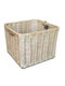 Atmosphera Dekorativer Korb Korbweide Gray 70x70x60cm
