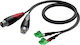 Audac Cable Signal XLR female - XLR female 1.5m (2SA0153) 1pcs