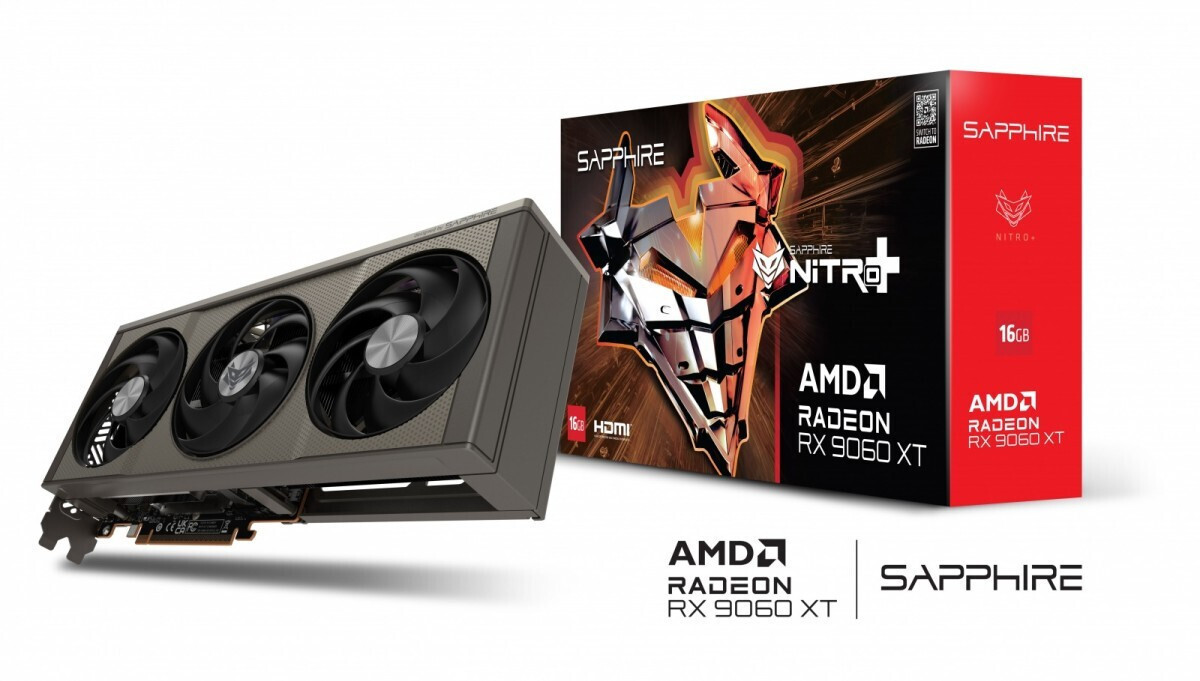 Sapphire Radeon RX 9060 XT 16GB GDDR6 NITRO+ Κάρτα Γραφικών