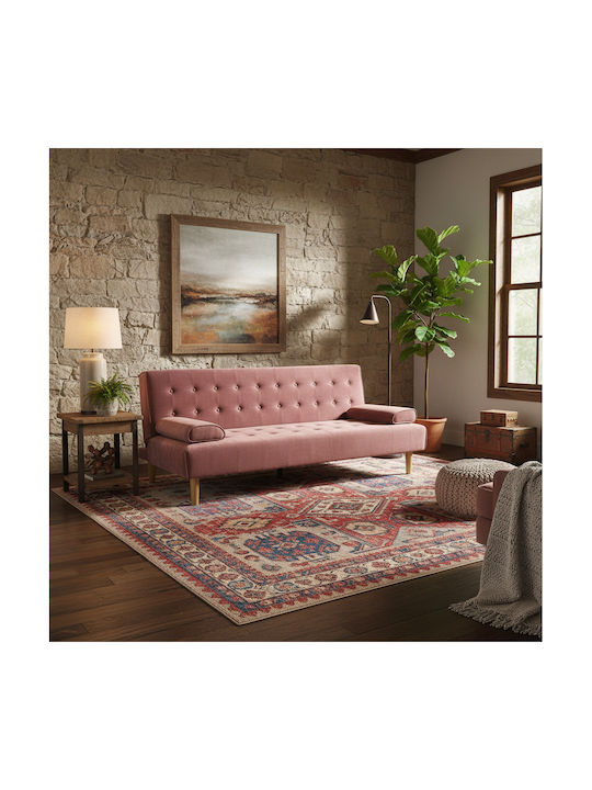 Elfreda Dreisitzer Sofa Sofa Pink 188x83x83cm