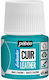 Χρωμα Leather Pebeo 45ml Turquoise Blue