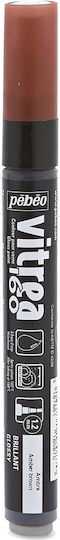 Marker pentru Sticlă V160 1.2mm Maro Chihlimbar