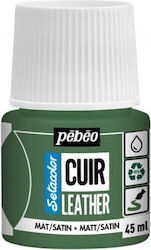 Vopsea Leather Pebeo 45ml Verde Khaki