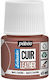 Χρωμα Leather Pebeo 45ml Terracotta