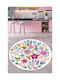 Conceptum Hypnose Kids Rug Roz Round with Diameter 100cm