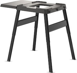 Τραπέζι Ψησίματος Ninja Woodfire 4718j800euuk 107x86x66 Cm Ρυθμιζόμενο Πλαϊνή Βάση Μαύρο