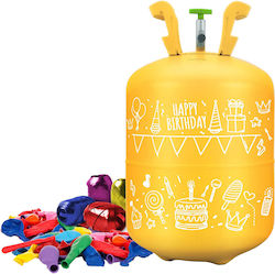 Complete Party Balloon Set Helium Tank Isp 30 Colored Balloons 40m Ribbon Helium 0.20 M3 Complete Party Balloon Set Helium Tank Isp 30 Colored Balloons 40m Ribbon Helium 0.20 M3