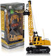 Jucărie Cu Teleghidare Excavator Cu Cărămidă "isp Likesmart Cărămidă" Lumină Led Sunete Baterie Reîncărcabilă Nimh 4.8v 300mah Șenile de Cauciuc Rotire la 360° Cablu de Încărcare Galben