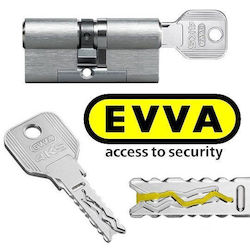 EVVA Security Cylinder Lock 75mm (35-40)