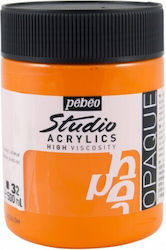 Acrylic Colours Pebeo 500ml Orange Cadmium Acrylic Colours Pebeo 500ml Orange Cadmium