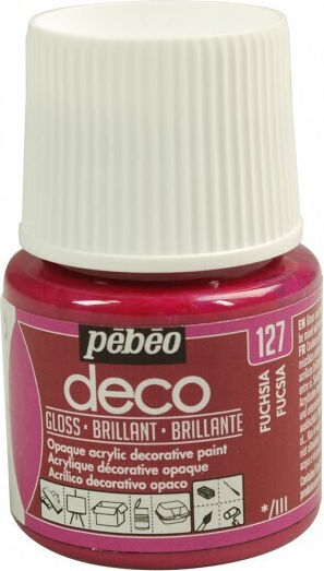Acrilic Luciu Pebeo Deco 45ml Fuchsia