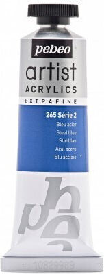 Acrylic Colour Pebeo 37ml Extra Fine Steel Blue