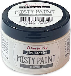 Misty Paint Stamperia 150ml Deep White