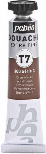 Pebeo Tempera Paints Velvet Brown in Tube 20ml 1pcs