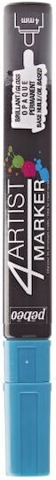 Pebeo Marker Permanent 4mm Albastru deschis